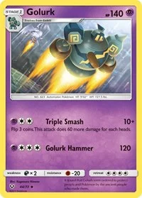 Golurk | 44/73 | Reverse Holofoil | Shining Legends