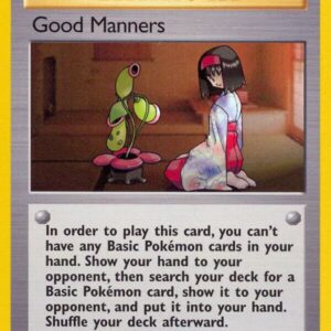Good Manners 111/132 1st Edition Gym Heroes