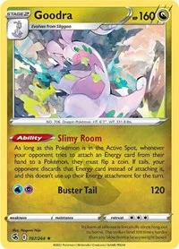 Goodra | 197/264 | Reverse Holofoil | SWSH08: Fusion Strike