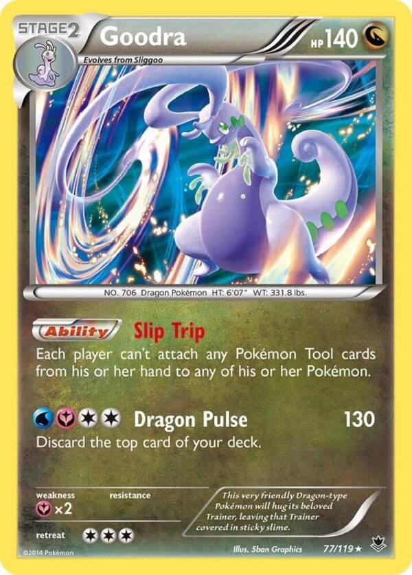 Goodra 77/119 Holofoil XY – Phantom Forces
