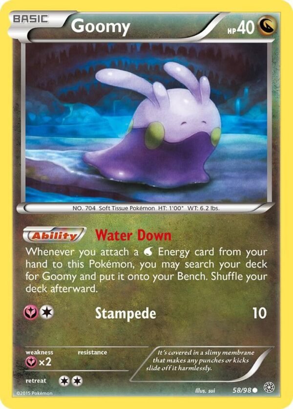Goomy 58/98 Reverse Holofoil XY – Ancient Origins Goomy 58/98 Reverse Holofoil XY – Ancient Origins