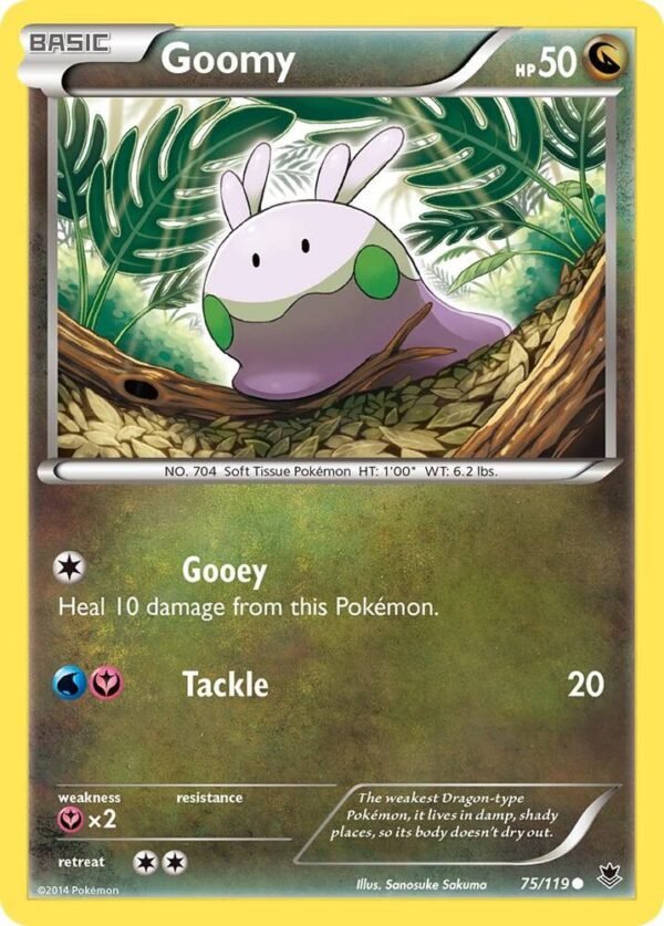 Goomy 75/119 Reverse Holofoil XY – Phantom Forces