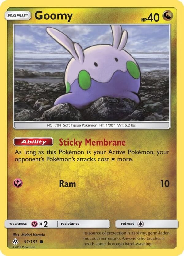 Goomy (91) 91/131 Reverse Holofoil SM – Forbidden Light