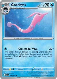 Gorebyss | 056/182 | Reverse Holofoil | SV10: Destined Rivals