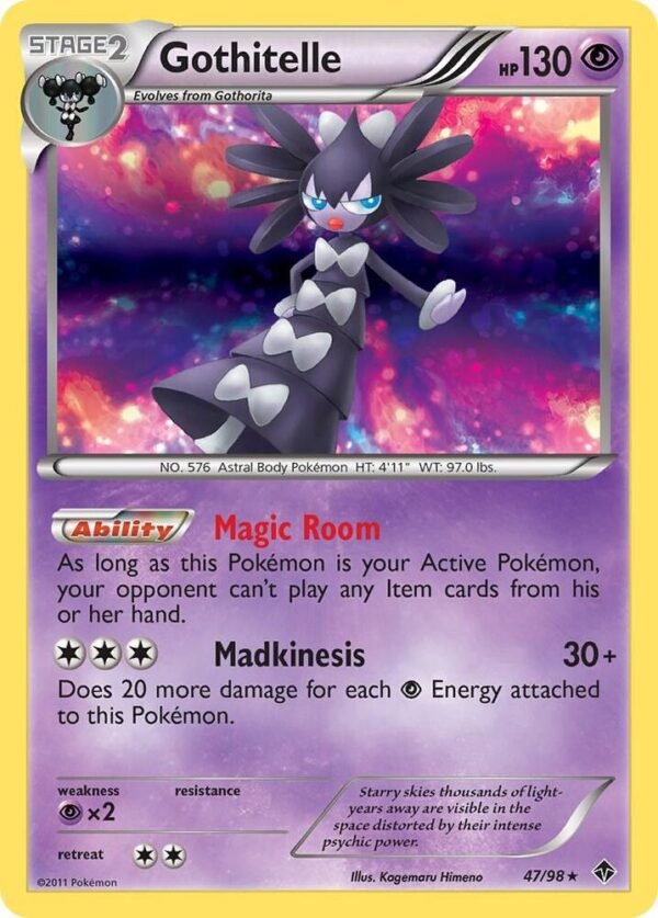 Gothitelle (47) 47/98 Holofoil Emerging Powers