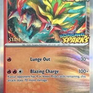 Gouging Fire 151 (Staff) Holofoil SV: Scarlet & Violet Promo Cards