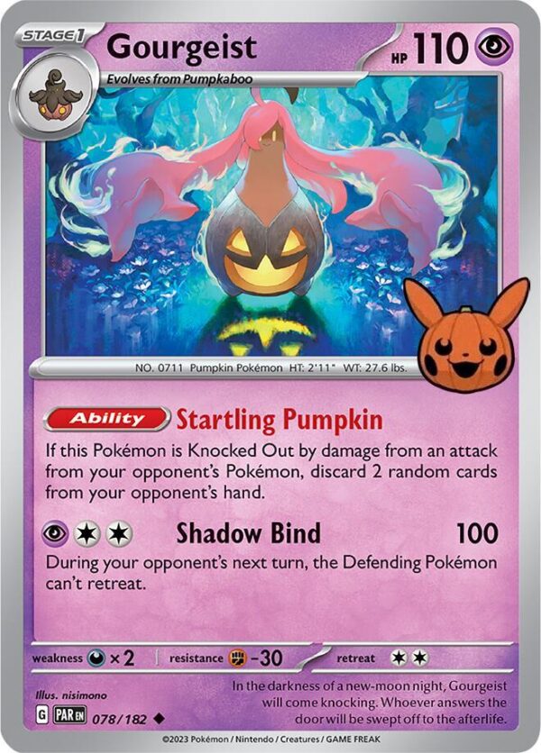 Gourgeist 078/182 Normal Trick or Trade BOOster Bundle 2024