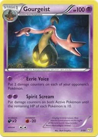 Gourgeist | 2/30 | Normal | XY Trainer Kit: Sylveon & Noivern