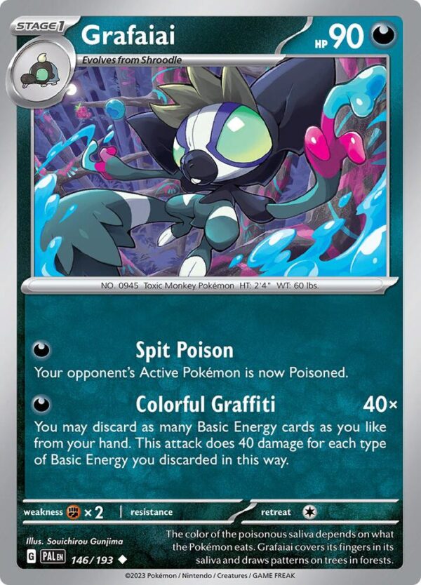 Grafaiai 146/193 Normal SV02: Paldea Evolved