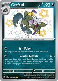 Grafaiai | 190/091 | Holofoil | SV: Paldean Fates