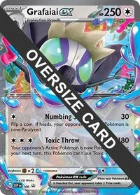 Grafaiai ex | 100 (SV: Scarlet & Violet Promo Cards) | Holofoil | Jumbo Cards