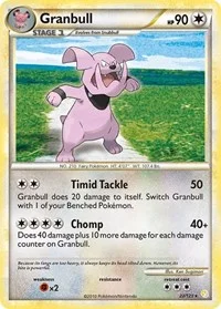 Granbull | 22/123 | Reverse Holofoil | HeartGold SoulSilver