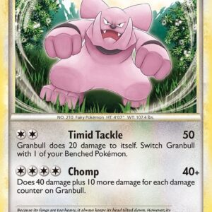 Granbull 26/95 Reverse Holofoil Call of Legends Granbull 26/95 Reverse Holofoil Call of Legends