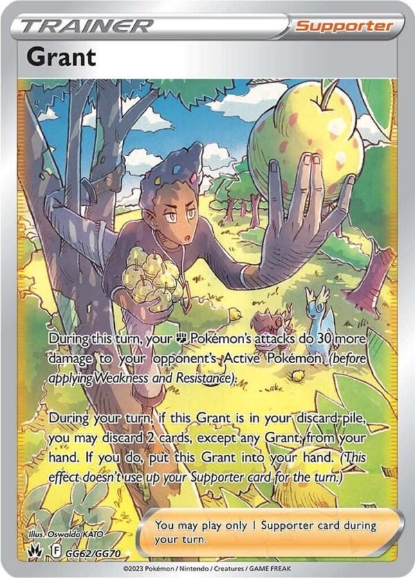 Grant GG62/GG70 Holofoil Crown Zenith: Galarian Gallery Grant GG62/GG70 Holofoil Crown Zenith: Galarian Gallery
