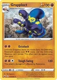 Grapploct | 113/202 | Reverse Holofoil | SWSH01: Sword & Shield Base Set Grapploct | 113/202 | Reverse Holofoil | SWSH01: Sword & Shield Base Set