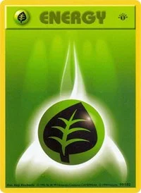 Grass Energy | 099/102 | Unlimited | Base Set (Shadowless) Grass Energy | 099/102 | Unlimited | Base Set (Shadowless)