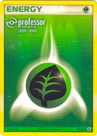 Grass Energy (2004-2005) 104/109 Normal Professor Program Promos