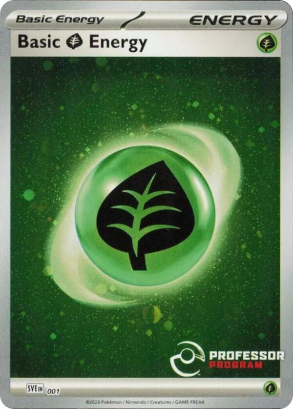 Grass Energy (2023) 001 Holofoil Professor Program Promos Grass Energy (2023) 001 Holofoil Professor Program Promos