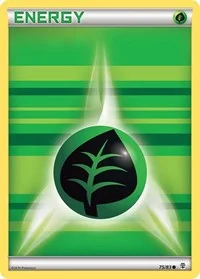 Grass Energy | 75/83 | Reverse Holofoil | Generations