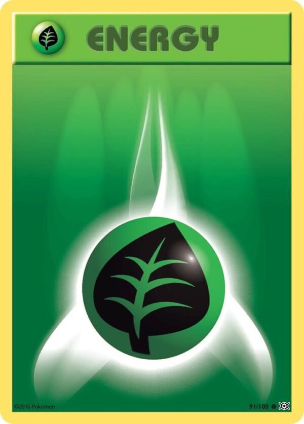 Grass Energy 91/108 Reverse Holofoil XY – Evolutions Grass Energy 91/108 Reverse Holofoil XY – Evolutions