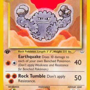 Graveler 30/64 Unlimited Neo Revelation