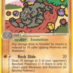 Graveler 34/92 Reverse Holofoil Legend Maker