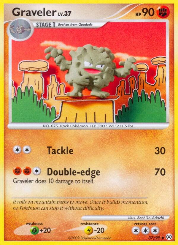 Graveler 37/99 Reverse Holofoil Arceus