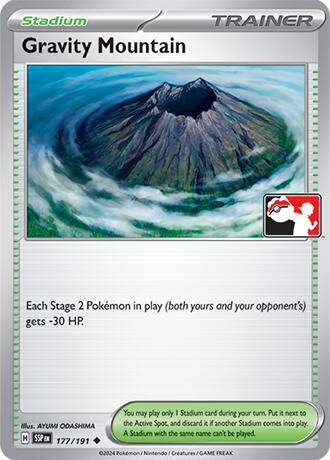 Gravity Mountain 177/191 Holofoil Prize Pack Series Cards