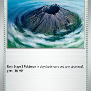 Gravity Mountain 177/191 Reverse Holofoil SV08: Surging Sparks Gravity Mountain 177/191 Reverse Holofoil SV08: Surging Sparks