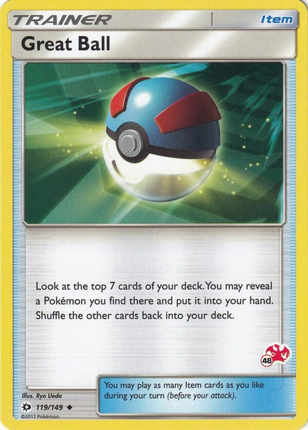 Great Ball 119/149 (#48 Charizard Stamped) Normal Battle Academy
