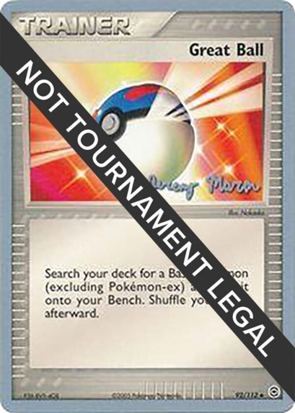 Great Ball 2005 (Jeremy Maron) 92/112 Normal World Championship Decks Great Ball 2005 (Jeremy Maron) 92/112 Normal World Championship Decks
