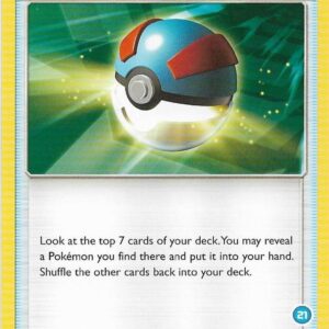 Great Ball (#21, Alolan Ninetales Half-Deck) 21/30 Normal SM Trainer Kit: Alolan Sandslash & Alolan Ninetales