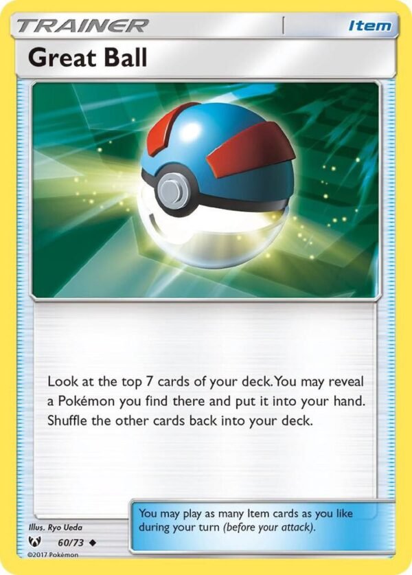 Great Ball 60/73 Reverse Holofoil Shining Legends