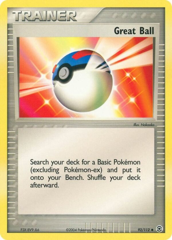Great Ball 92/112 Normal FireRed & LeafGreen