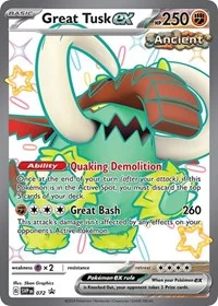 Great Tusk ex | 072 | Holofoil | SV: Scarlet & Violet Promo Cards