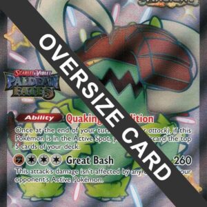 Great Tusk ex 072 (Paldean Fates Stamped) Holofoil Jumbo Cards Great Tusk ex 072 (Paldean Fates Stamped) Holofoil Jumbo Cards