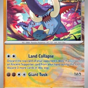 Great Tusk (Master Ball Pattern) 055/131 Holofoil SV: Prismatic Evolutions