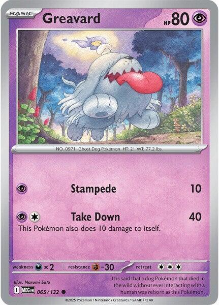 Greavard 065/132 Normal ME01: Mega Evolution