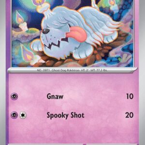 Greavard 099/197 Reverse Holofoil SV03: Obsidian Flames Greavard 099/197 Reverse Holofoil SV03: Obsidian Flames