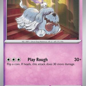 Greavard 100/197 Reverse Holofoil SV03: Obsidian Flames Greavard 100/197 Reverse Holofoil SV03: Obsidian Flames