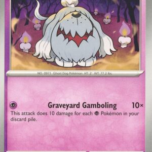 Greavard 104/198 Normal SV01: Scarlet & Violet Base Set Greavard 104/198 Normal SV01: Scarlet & Violet Base Set