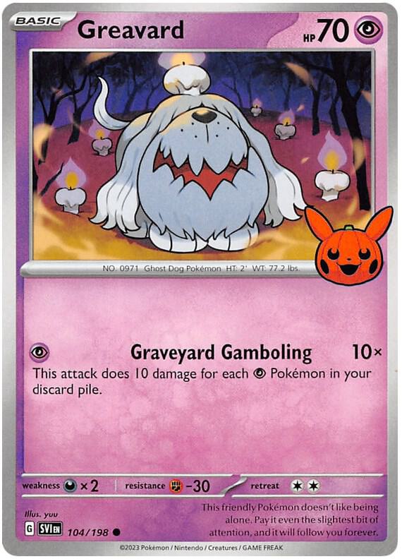 Greavard 104/198 Normal Trick or Trade BOOster Bundle 2023