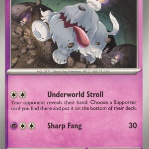 Greavard 105/198 Reverse Holofoil SV01: Scarlet & Violet Base Set
