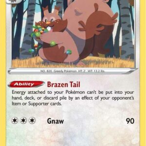 Greedent 128/198 Holofoil SWSH06: Chilling Reign Greedent 128/198 Holofoil SWSH06: Chilling Reign