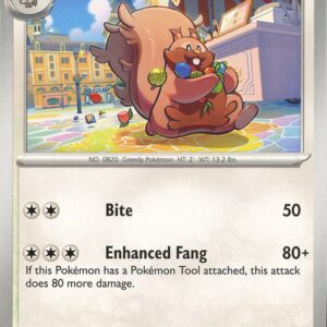 Greedent 152/198 Normal SV01: Scarlet & Violet Base Set