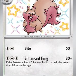 Greedent 206/091 Holofoil SV: Paldean Fates
