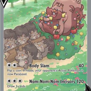 Greedent V (Alternate Full Art) 257/264 Holofoil SWSH08: Fusion Strike
