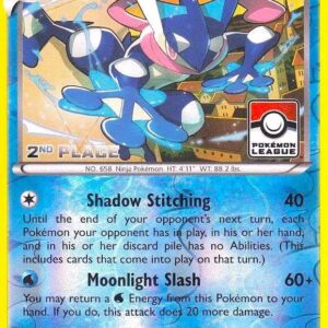 Greninja 40/122 (League) [2nd Place] 040/122 Reverse Holofoil League & Championship Cards