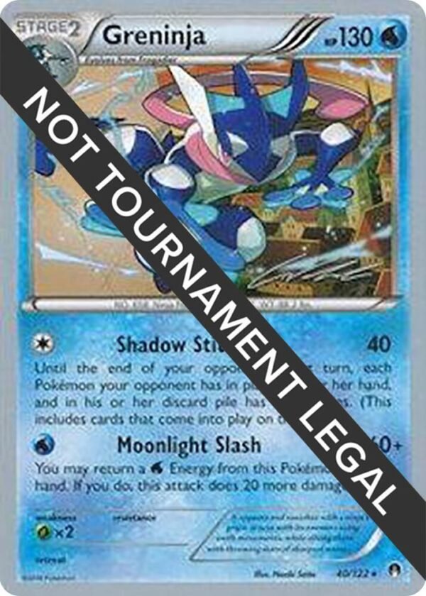 Greninja (40) 2016 (Cody Walinski) 40/122 Normal World Championship Decks Greninja (40) 2016 (Cody Walinski) 40/122 Normal World Championship Decks