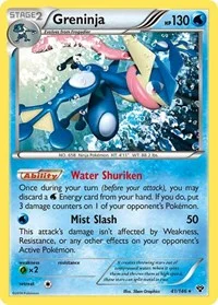 Greninja | 41/146 | Holofoil | XY Base Set